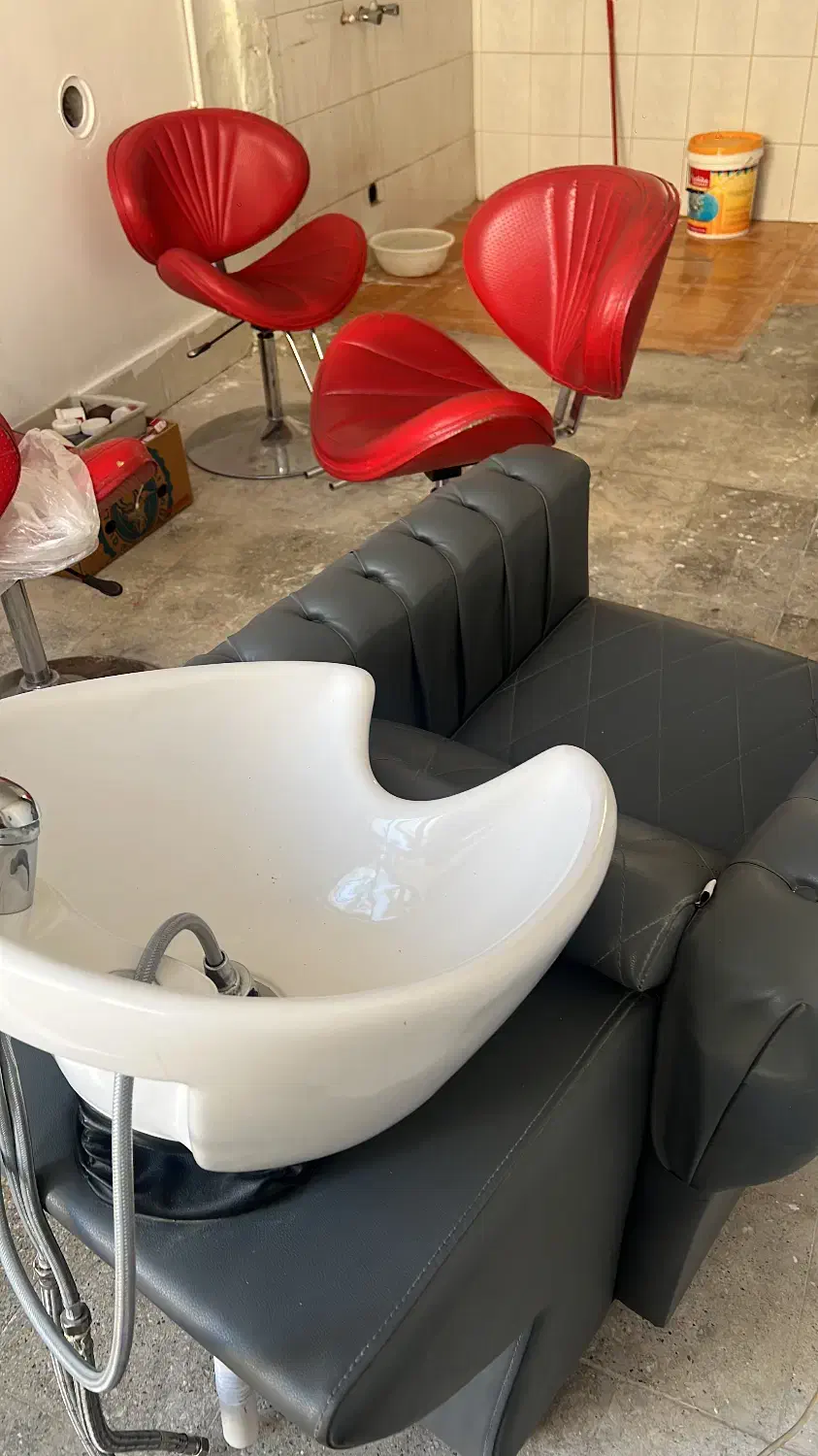 سرشور کاسه متحرک مدل مبله/صندلی آرایشگاه جک دار|آرایشگاه و سالن‌های زیبایی|شیراز, گویم|دیوار