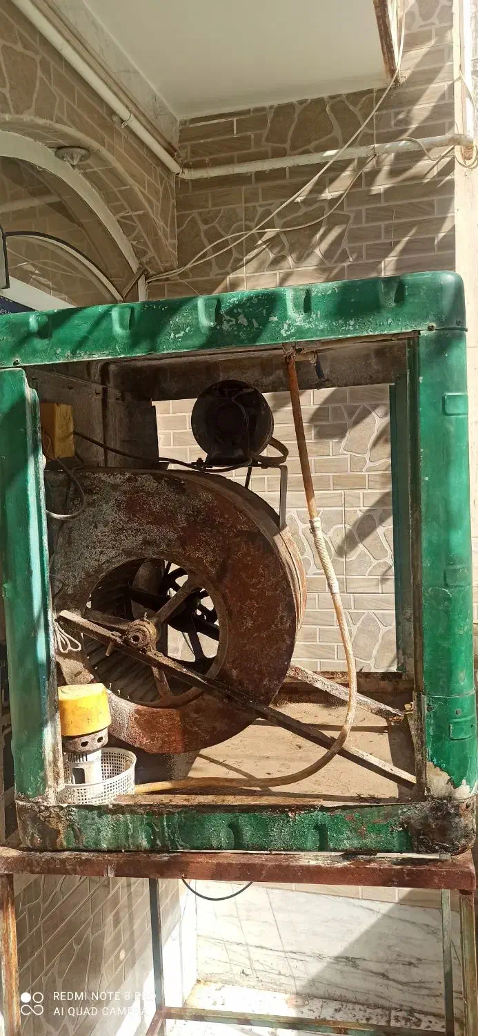 کولر|کولر آبی|کاشان, راوند|دیوار