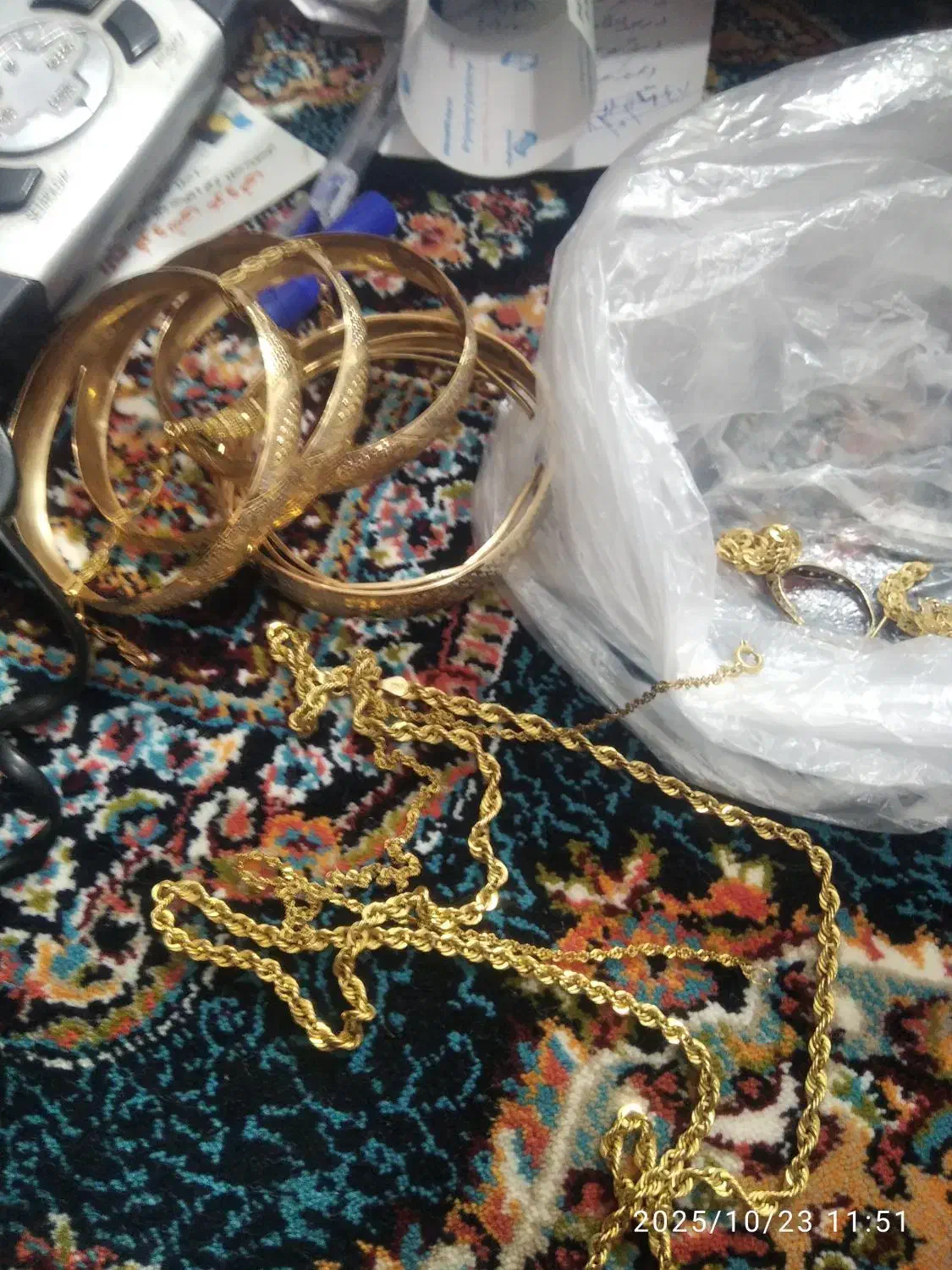 طلا شکسته|جواهرات|باغستان, |دیوار