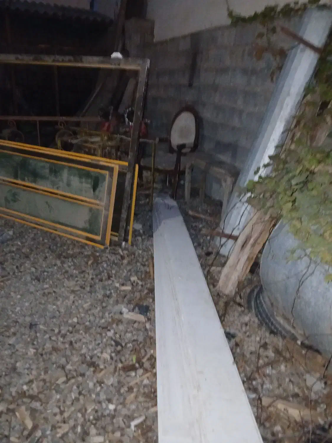 مشعل درالومنیم نرده اهنی ایرانیت وتخته کار ۴متری|مصالح و تجهیزات ساختمان|رامیان, |دیوار