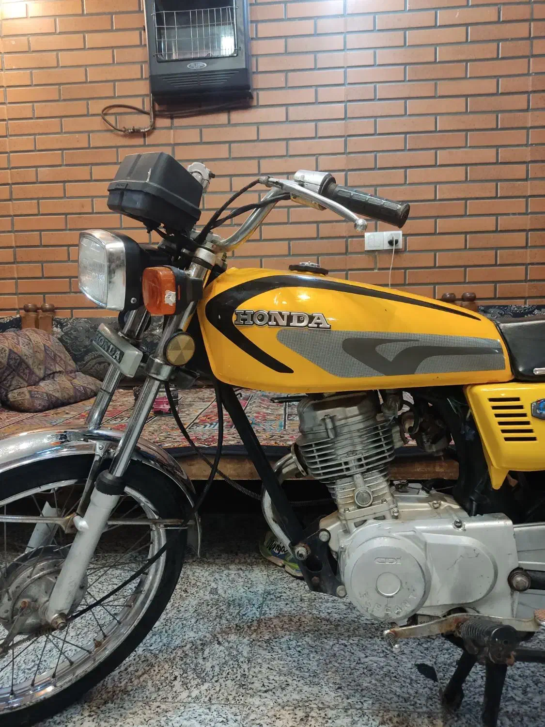 موتور هندا125 هوندا۱۲۵ مزایده|موتورسیکلت|قرچک, محمد آباد|دیوار