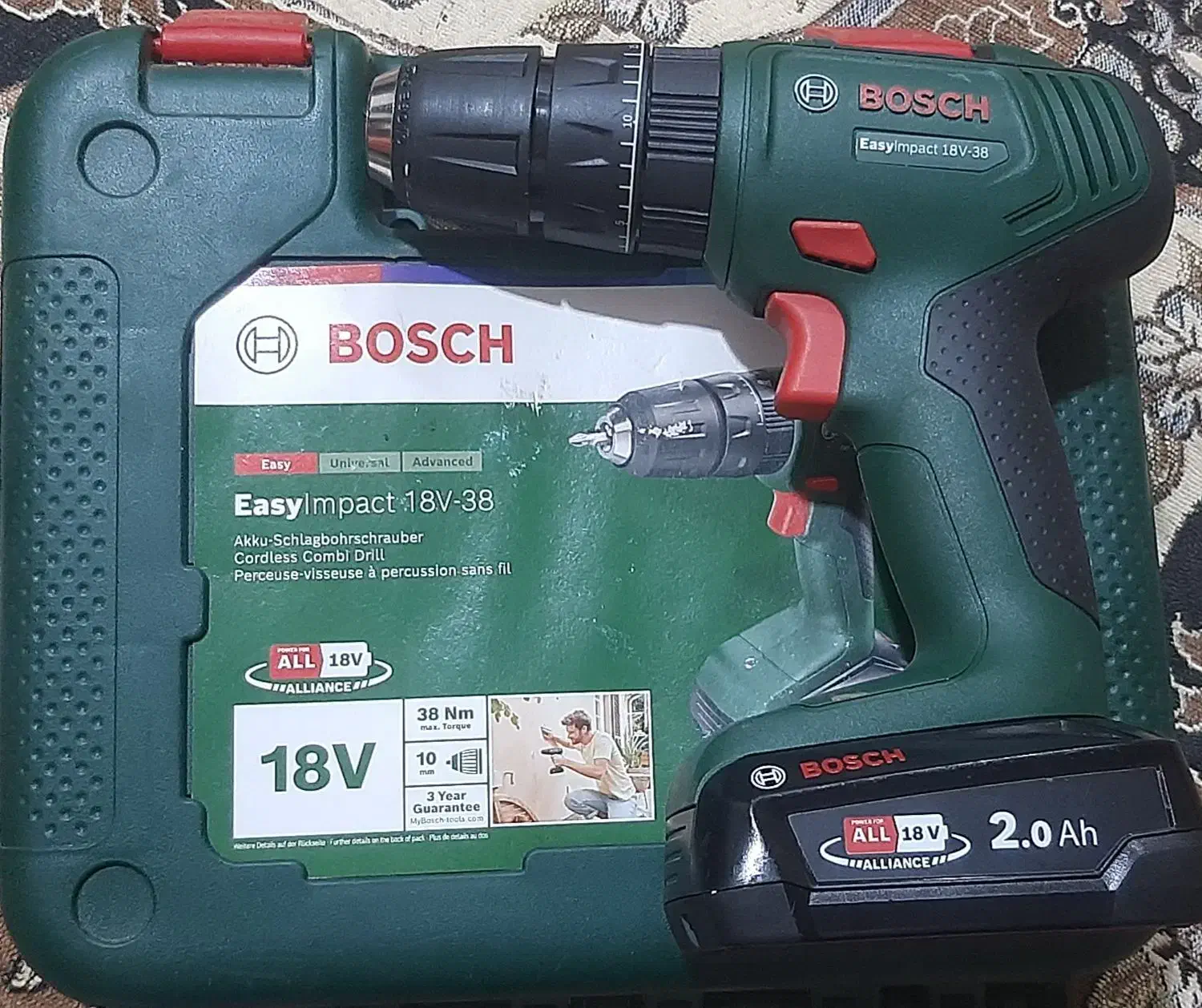 دلر شارژی بوش  اصلی|ابزارآلات|لاهیجان, انقلاب|دیوار