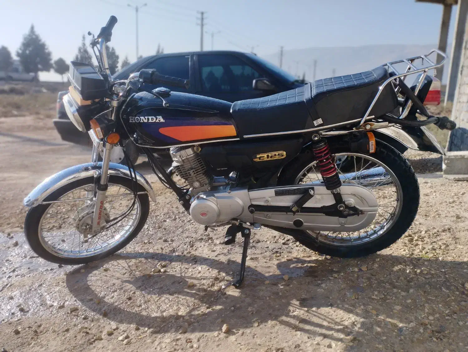 موتور 125مدل 95|موتورسیکلت|شیراز, گچی|دیوار