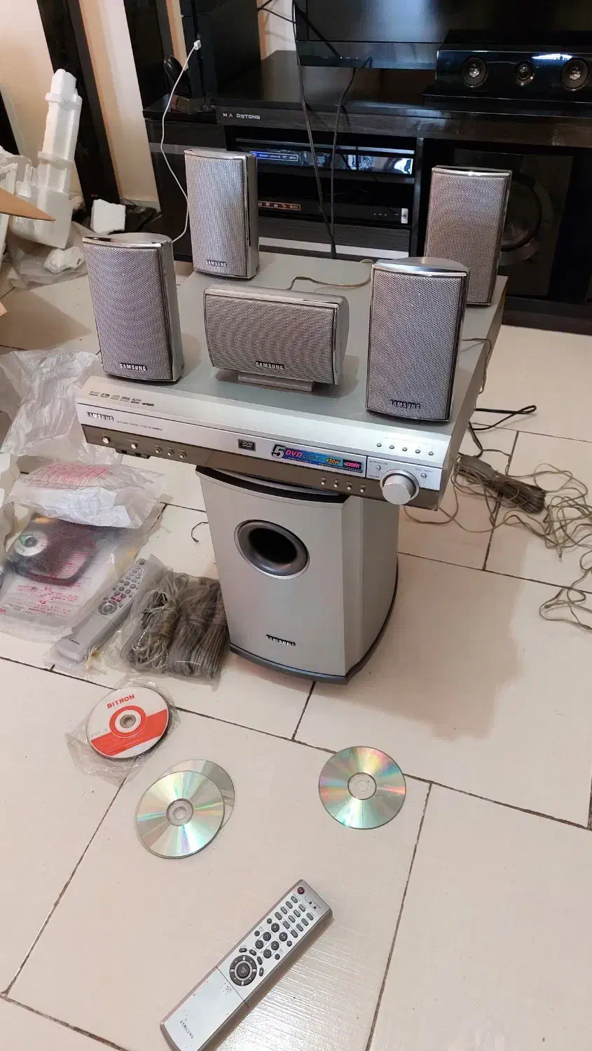 آکبند DVD5 بلوتوث رادیو AUX OPTICAL کلکسیونی|سیستم صوتی خانگی|تهران, امام زاده عبدالله|دیوار