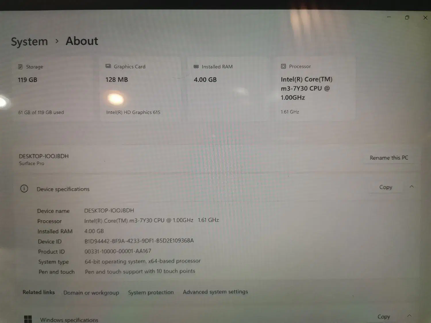 تبلت سرفیس پرو 5 (surface pro 5 core M3)|رایانه همراه|تهران, ونک|دیوار