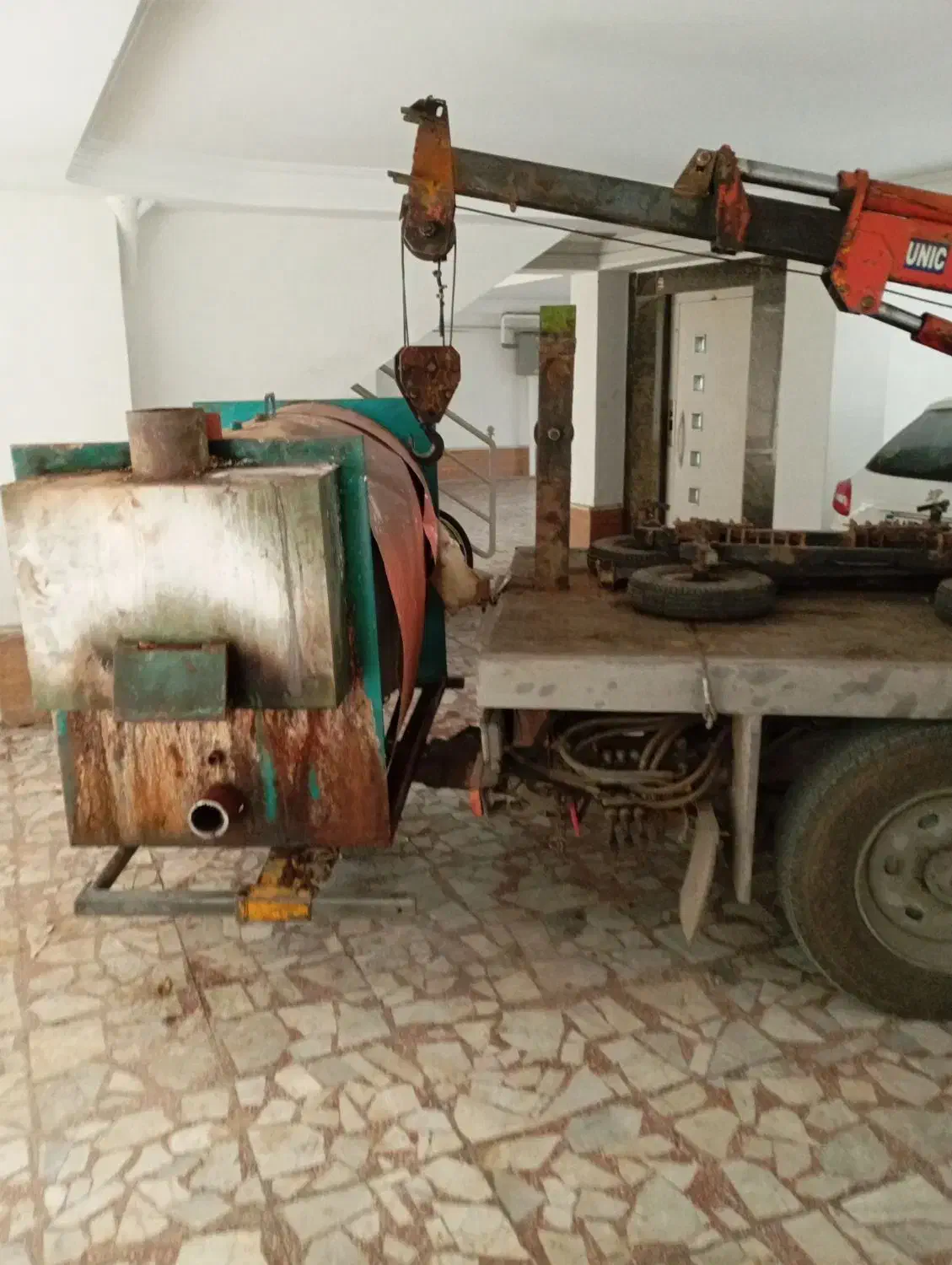 جرثقیل نیسانی به صورت شبانه روزی|خدمات حمل و نقل|بابل, |دیوار