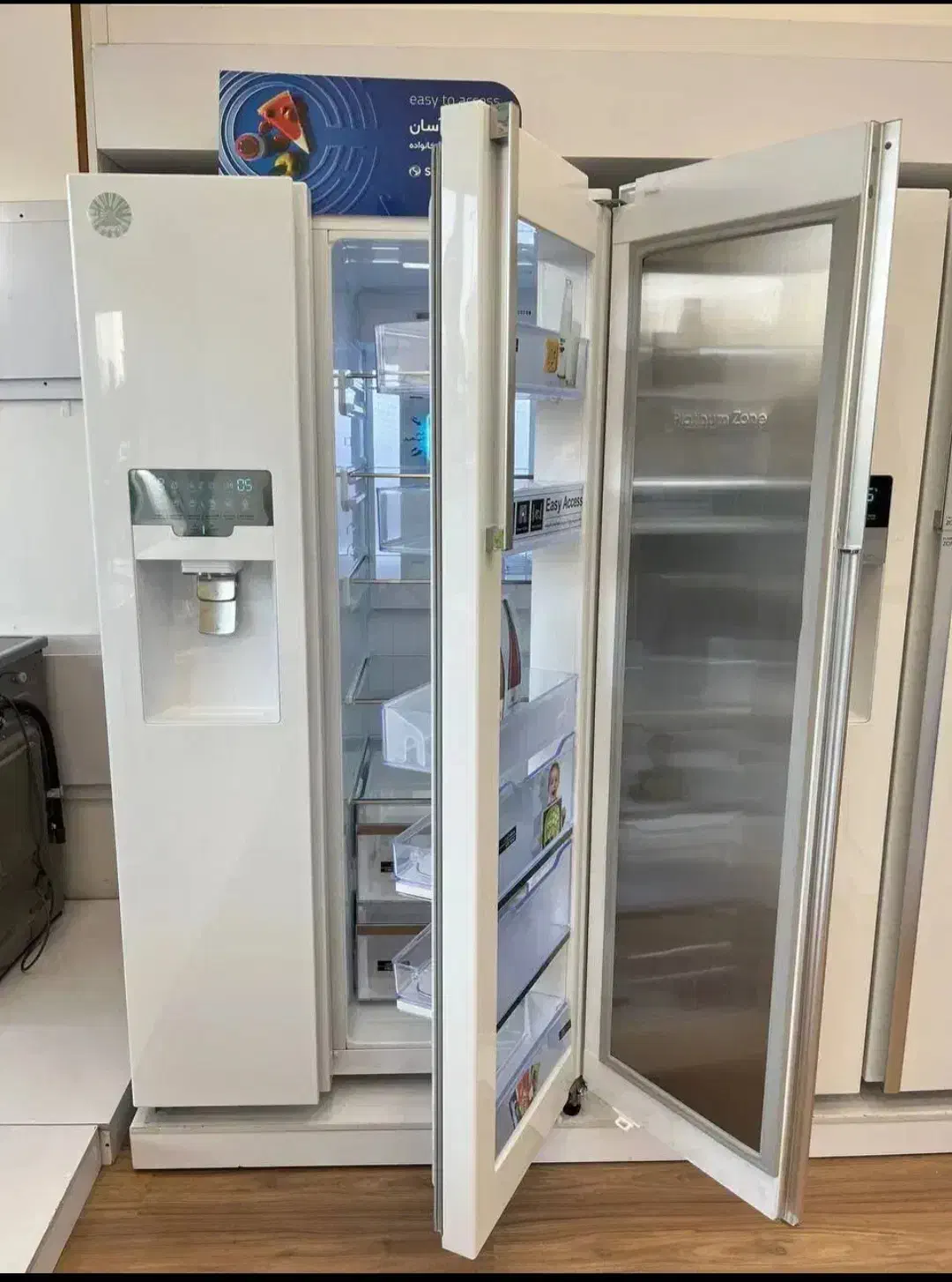 جشنواره پاییزه سایداسنوا (3 درب) باتخفیف استثنایی|یخچال و فریزر|مرودشت, بیست متری بیمارستان|دیوار