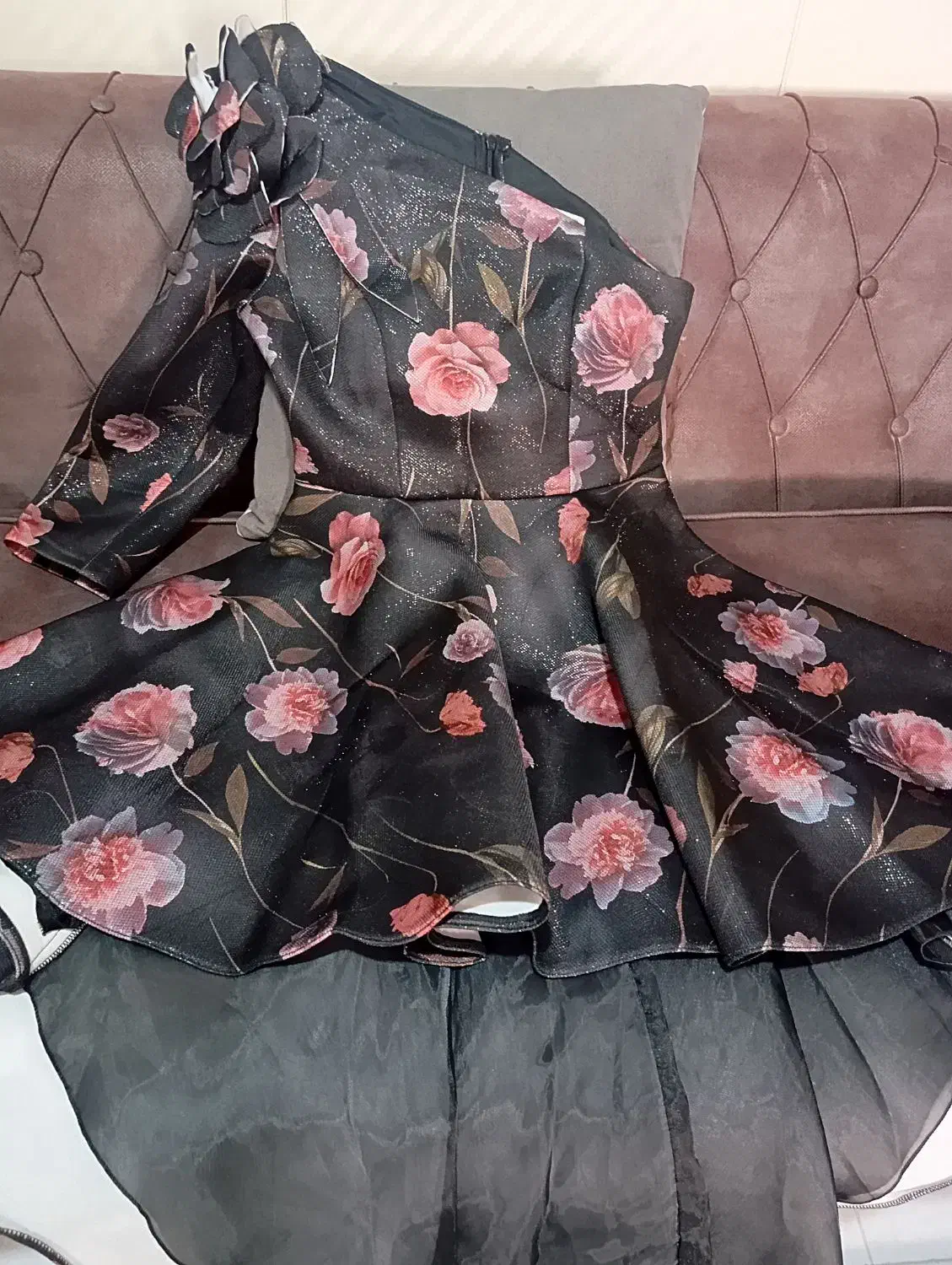 لباس مجلسی مزون دوز  سایز ۳۸ ،۴۰|لباس|کاشان, فاز ۲ ناجی آباد|دیوار