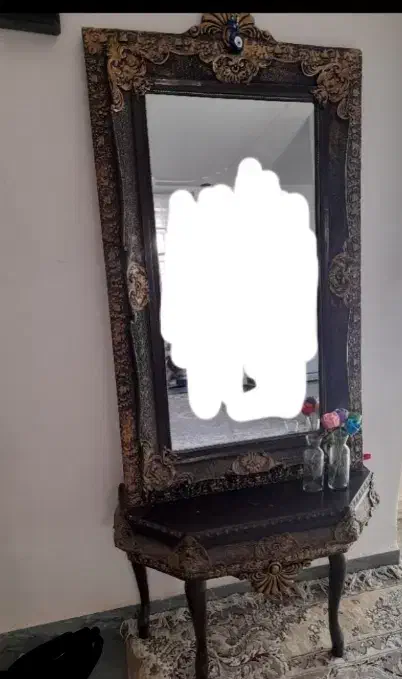 آینه کنسول|مبلمان خانگی و میز عسلی|ایلام, |دیوار