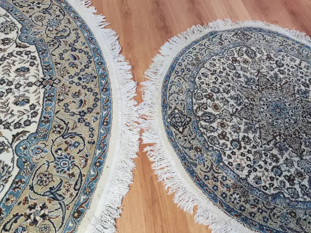 فرش گرد ۴ متری و ۱ متری|فرش|گرگان, |دیوار