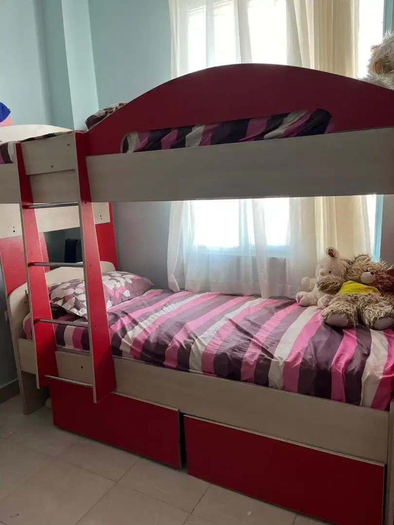 تخت دو طبقه|تشک تختخواب|باغستان, |دیوار