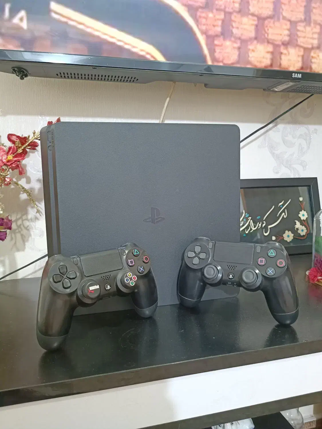 ps4 slim 500 پلی استیشن 4 اسلیم 2 دسته اورجینال|کنسول، بازی ویدئویی و آنلاین|تهران, خاوران|دیوار