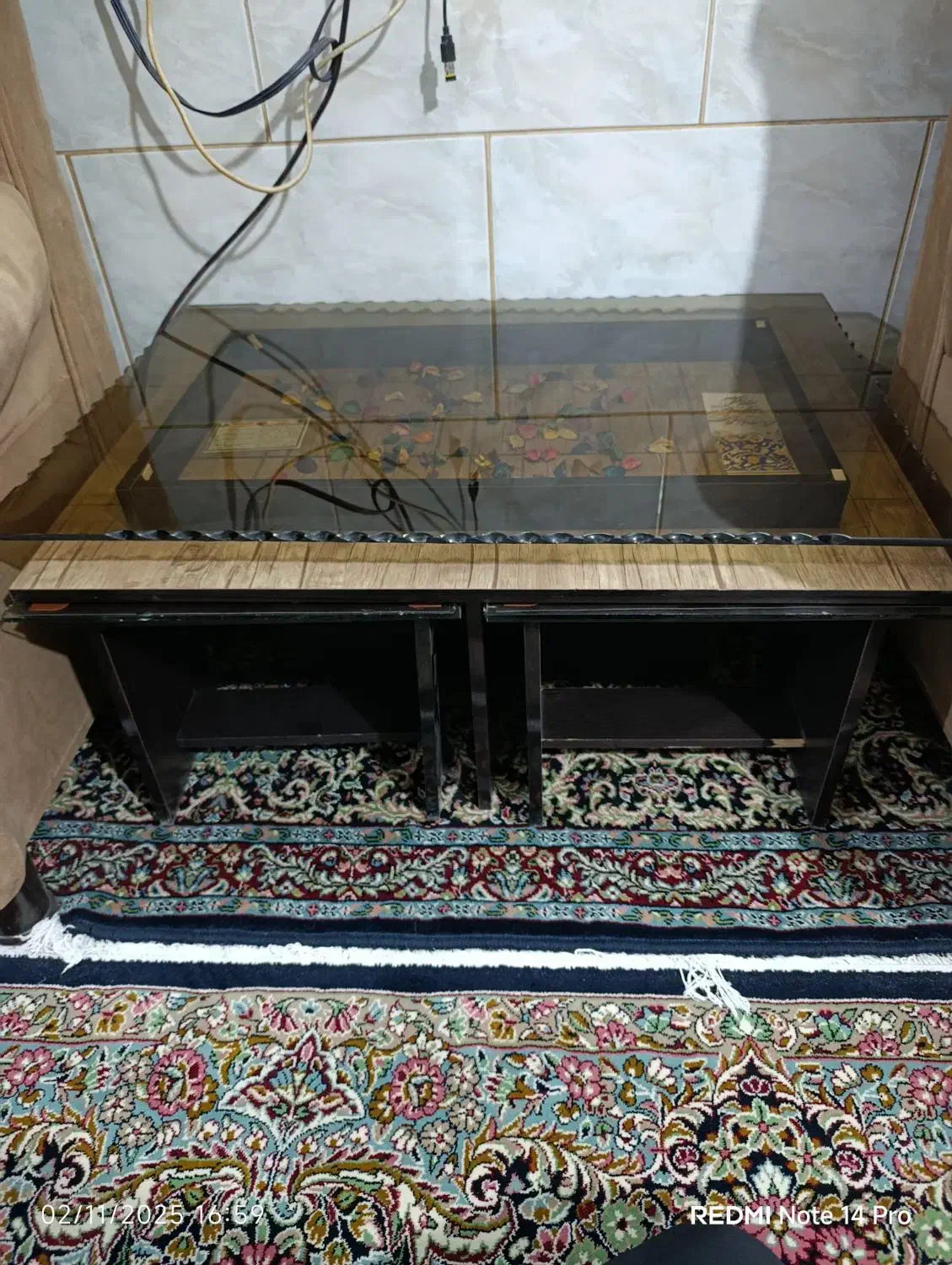 میز جلو مبلی|مبلمان خانگی و میز عسلی|کرمان, |دیوار