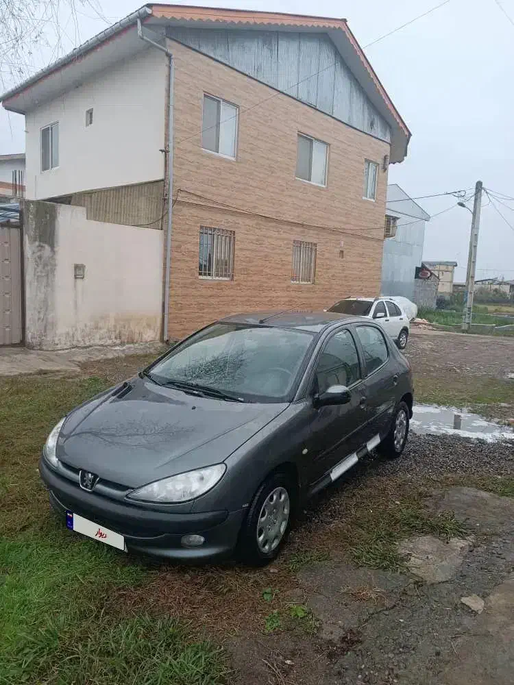 206تیپ دو مدل 88|خودرو سواری و وانت|لاهیجان, آهندان|دیوار