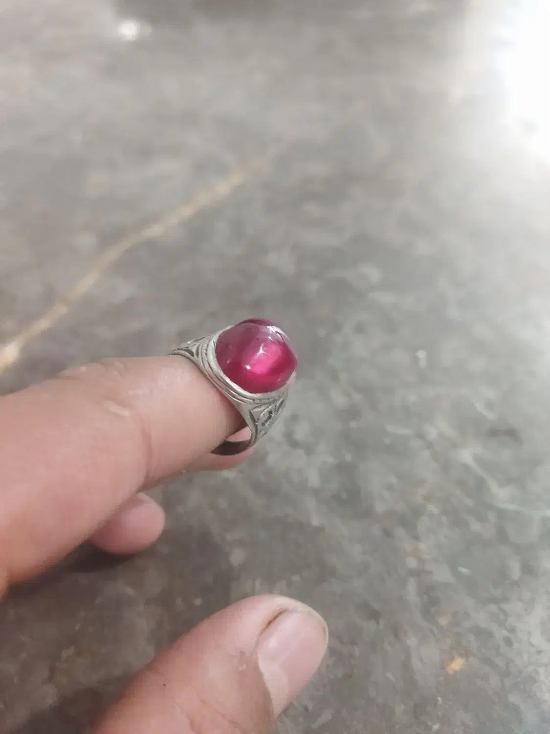 انگشتر عقیق اصل|کلکسیون اشیاء عتیقه|زاهدان, |دیوار