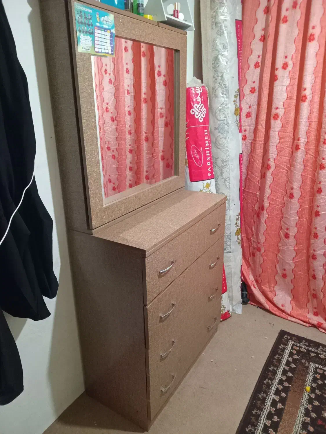 آینه دراور|جاکفشی، کمد، دراور|زنجان, |دیوار