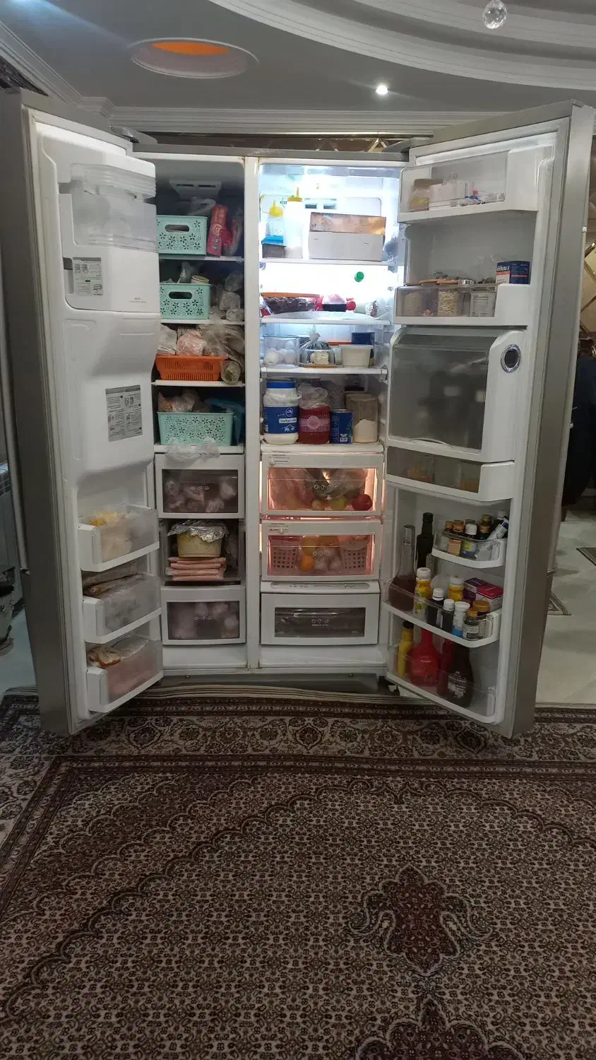 یخچال ال جی اصل  کره سرویس کامل شده 1|یخچال و فریزر|تهران, علی‌آباد|دیوار