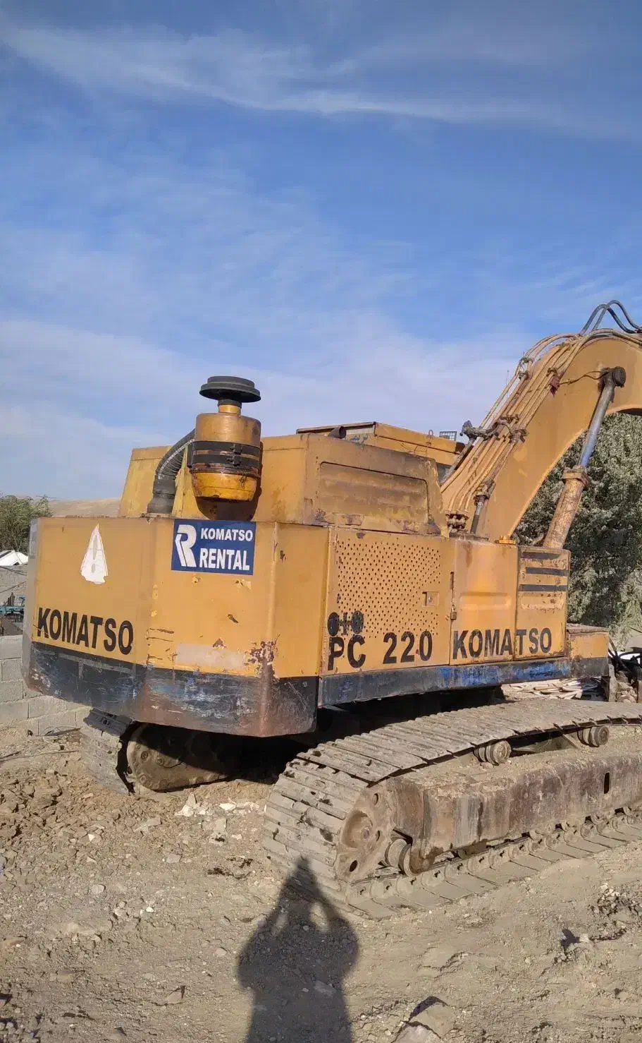 بیل مکانیکی کوماتسو220خط2|خودرو سنگین|سنندج, |دیوار