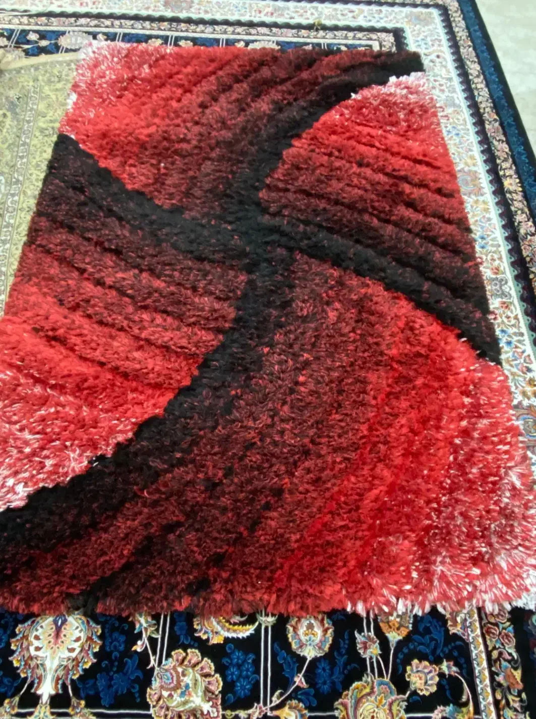 فرش شگی (پرز بلند)|فرش|ورامین, ورامین|دیوار