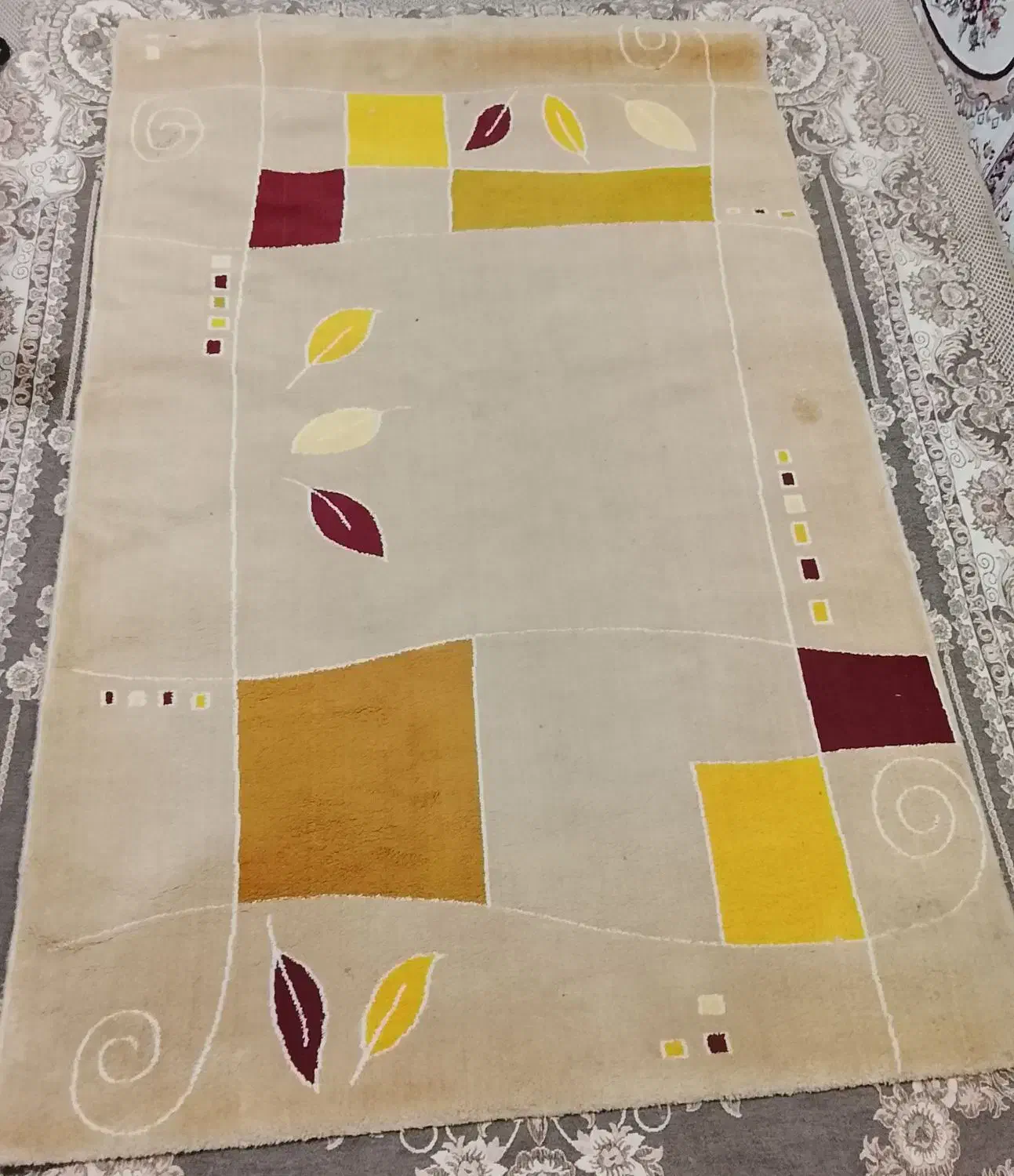 گلیم فرش پرز دار|گلیم، جاجیم، گبه|کرمانشاه, |دیوار