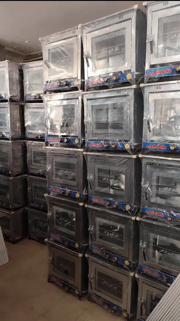 تنور گازی گرگان ب صورت تک و عمده|اجاق گاز و لوازم برقی پخت‌وپز|قم, تکیه آقا سید حسنی|دیوار