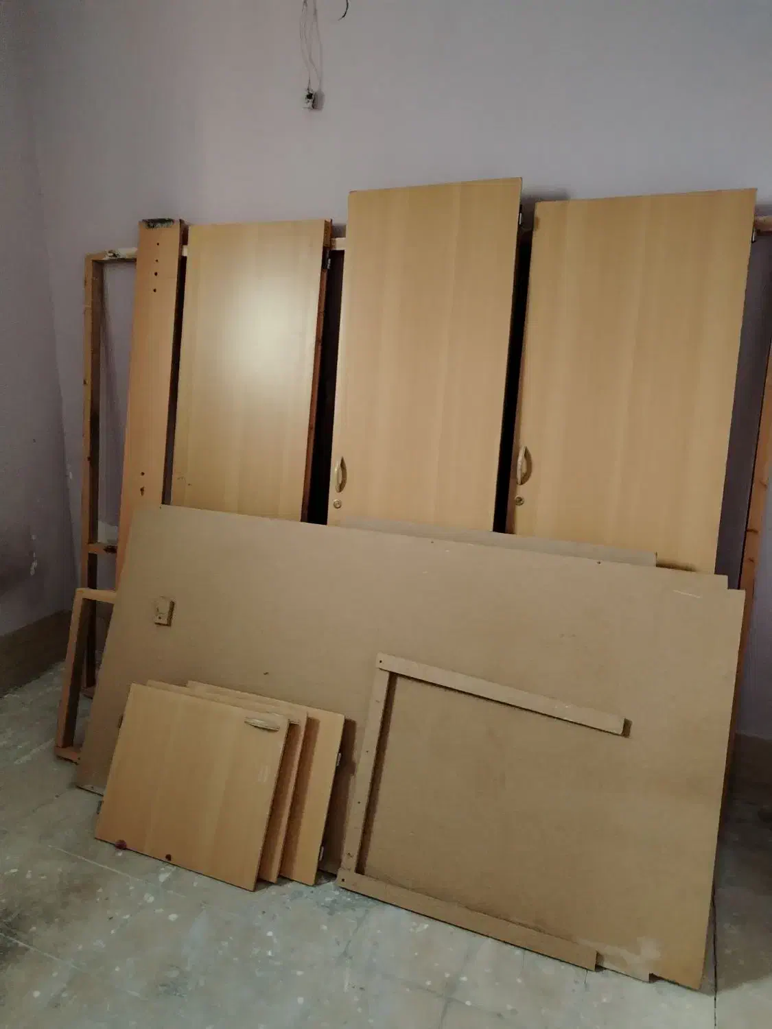 در کمد دیواری با چارچوب|جاکفشی، کمد، دراور|شیراز, شهرک مهرگان|دیوار