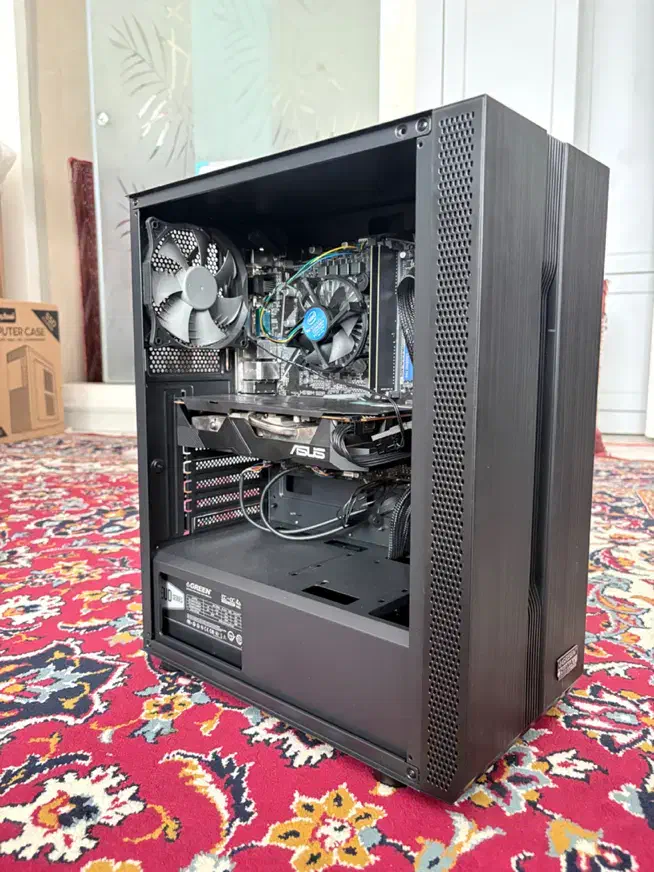 کیس گیمینگ نسل ده گرافیک ddr6 rx5500xt|رایانه رومیزی|مشهد, شاهد (شهرک غرب)|دیوار