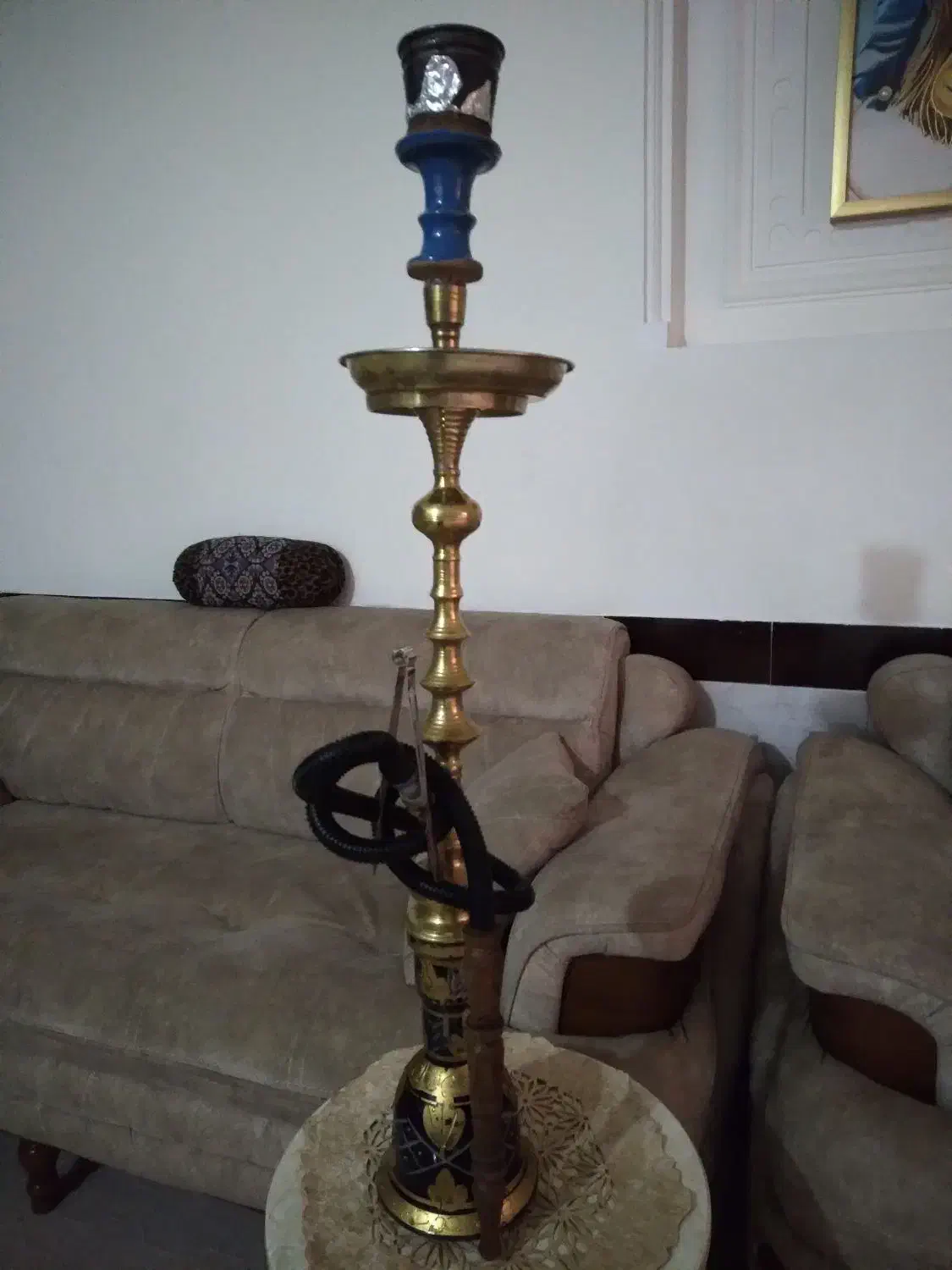 قلیان برنجی|کلکسیون و سرگرمی|بانه, |دیوار