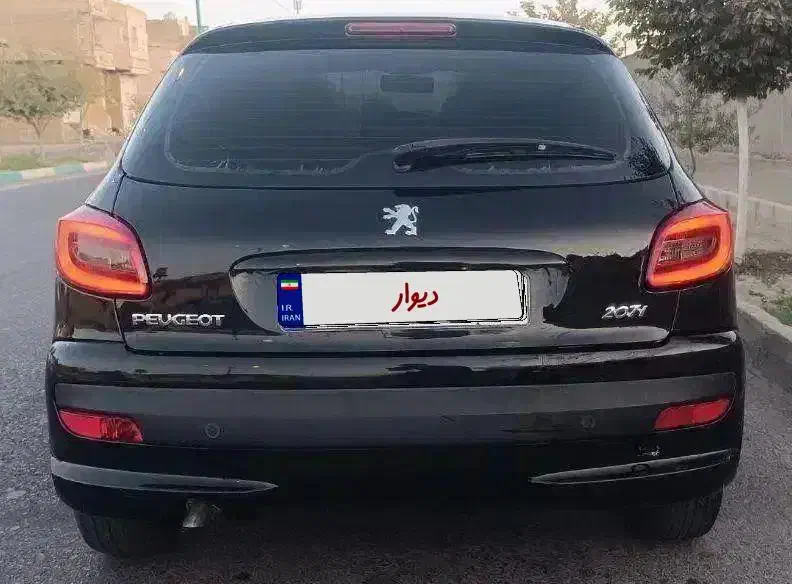 207 مدل ۱۴۰۰ـسقف فلز ، فرمان برقی فول|خودرو سواری و وانت|خرم‌آباد, |دیوار