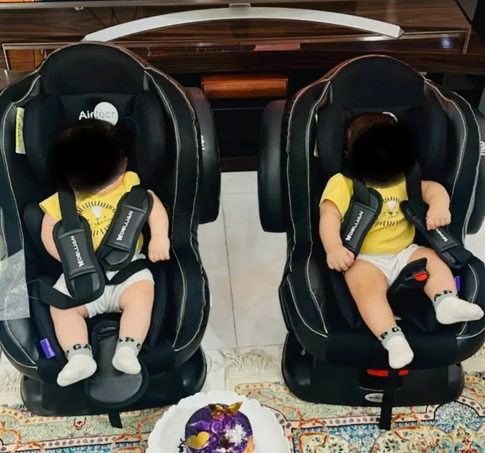 دوتا صندلی ماشین برند دلیجان نو|اسباب و اثاث بچه|باقرشهر, |دیوار