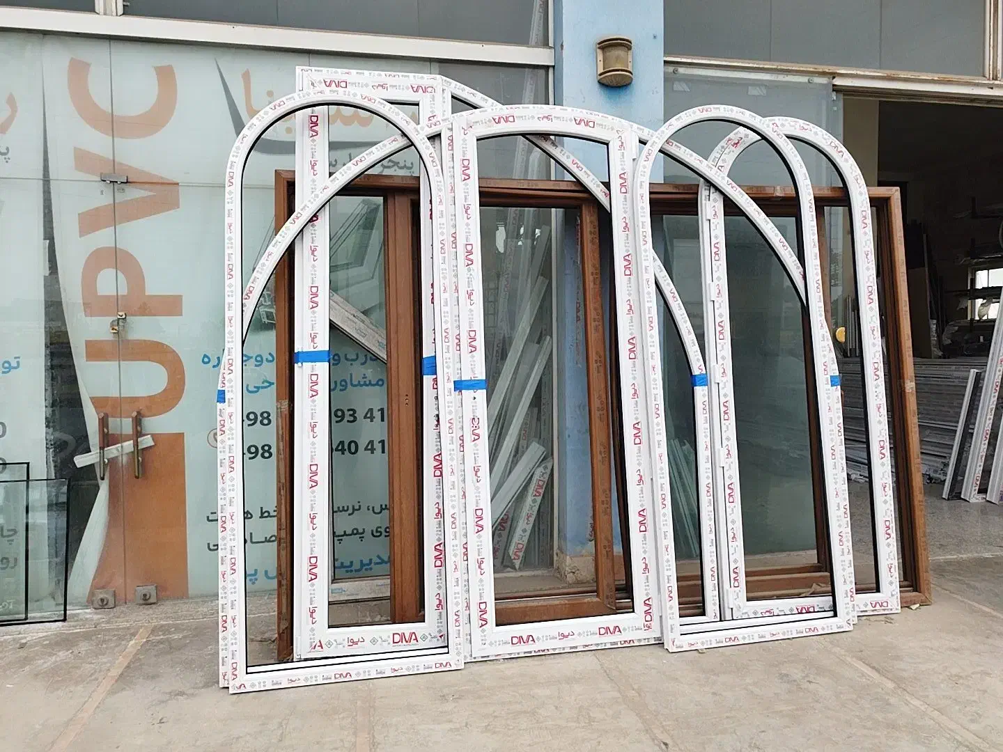 پنجره دوجداره upvc|مصالح و تجهیزات ساختمان|نوشهر, |دیوار