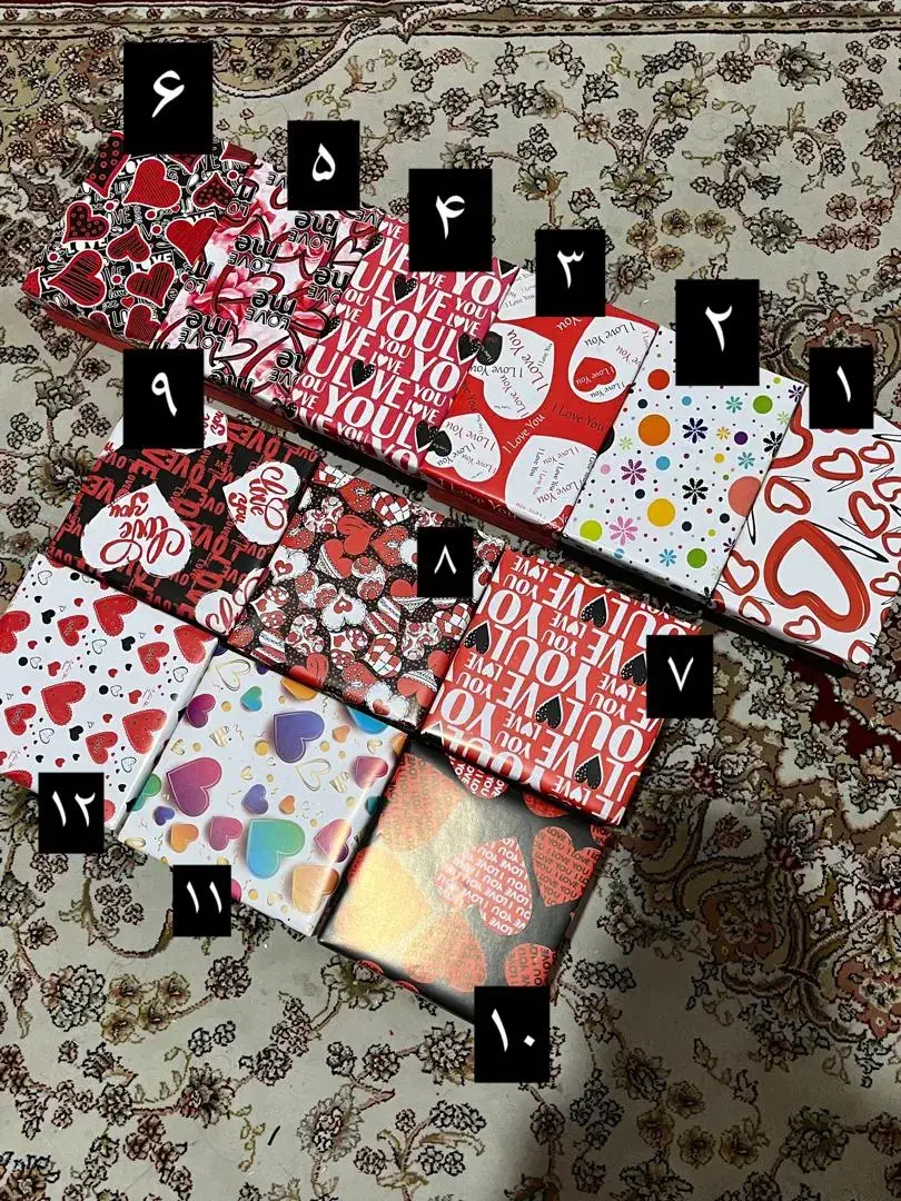 جعبه ولنتان|صنایع دستی و سایر لوازم تزئینی|تهران, سازمان آب|دیوار