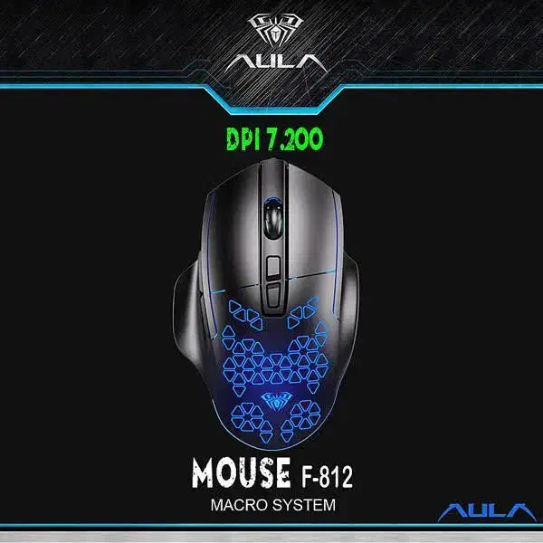 موس aula مدل F-812|قطعات و لوازم جانبی رایانه|اسلامشهر, شهرک مهدیه|دیوار