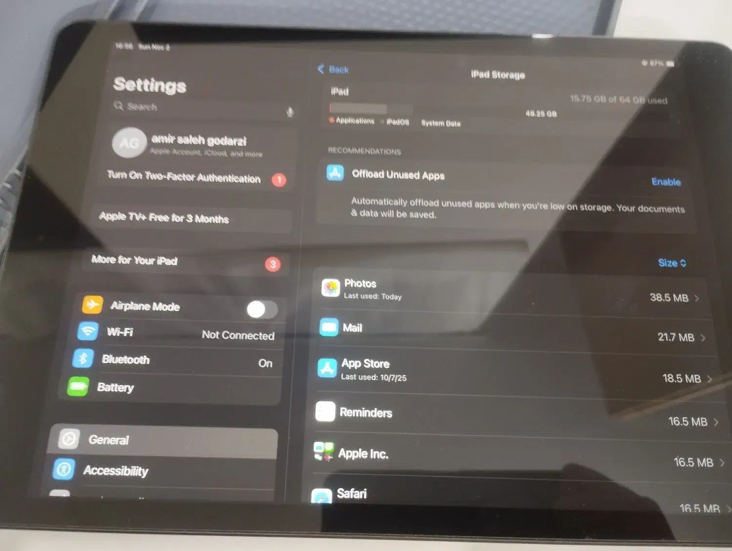 آیپد 2021 نسل 9|تبلت|اراک, |دیوار