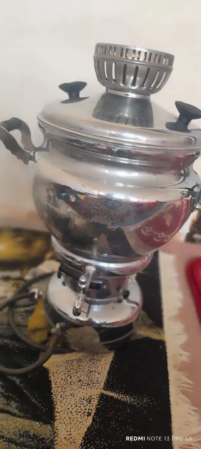 یک سماور گازی در حد نو می‌باشد ۲۵ لیتری|اجاق گاز و لوازم برقی پخت‌وپز|پارس‌آباد, |دیوار