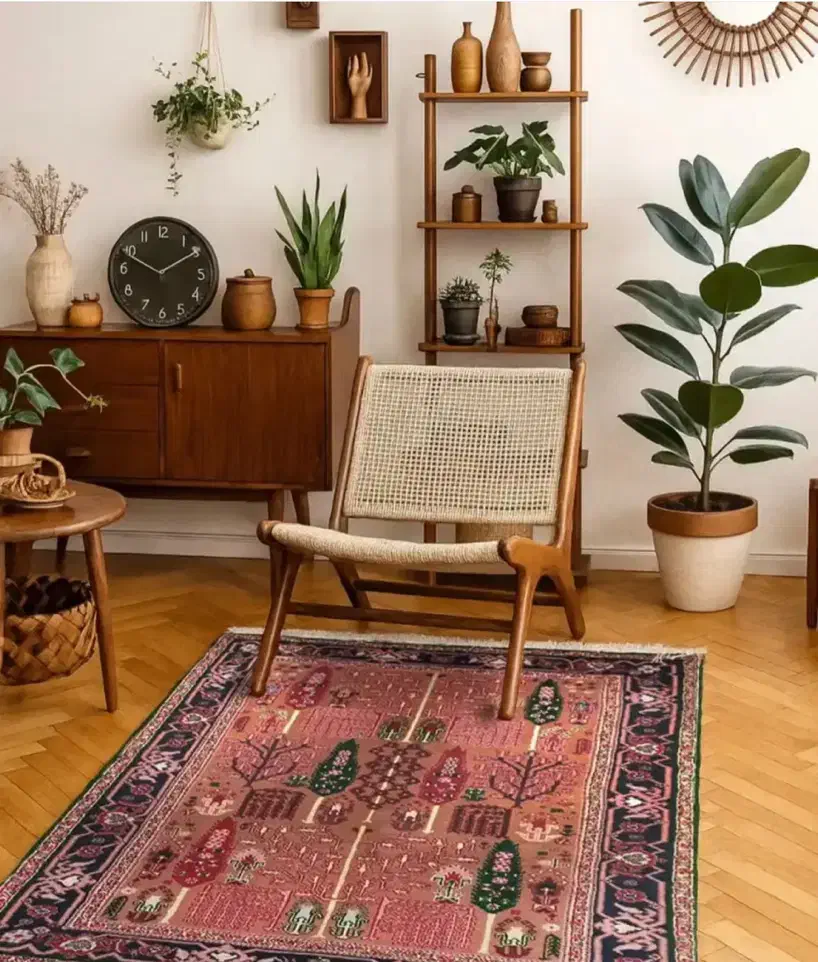 قالیچه عشایری دستبافت|فرش|مشهد, سپاد|دیوار