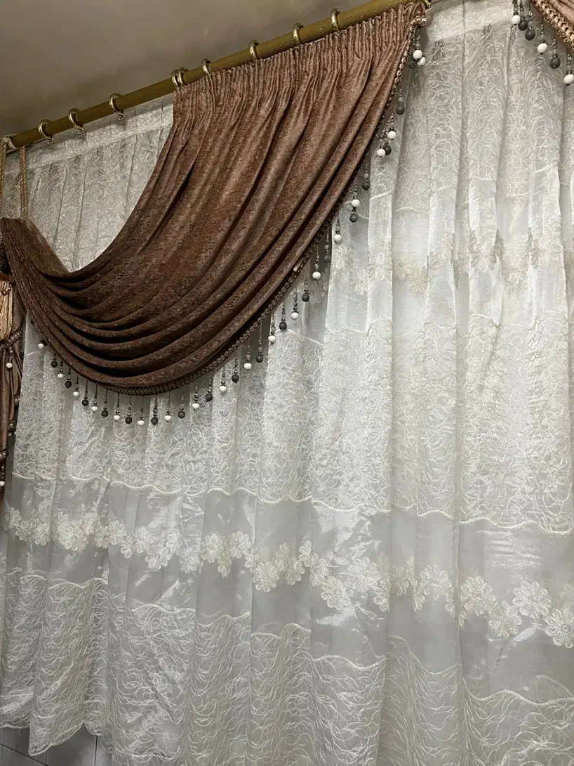 پرده|پرده، رانر، رومیزی|تهران, مشیریه|دیوار