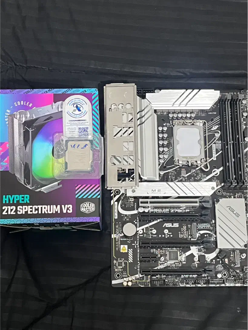 مادربرد z790 + fan + 14400f|قطعات و لوازم جانبی رایانه|تهران, میدان ولیعصر|دیوار