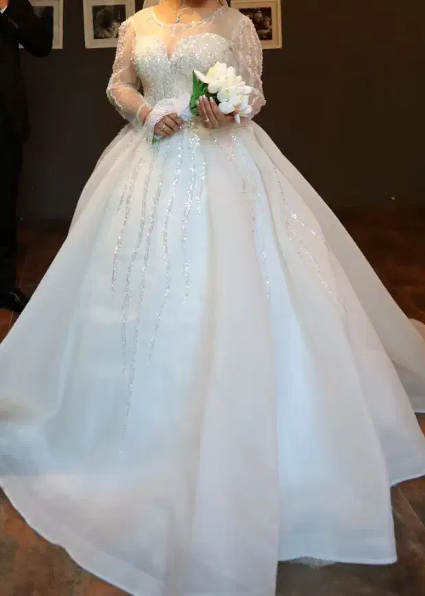 لباس عروس و تور عربی|لباس|نسیمشهر, |دیوار