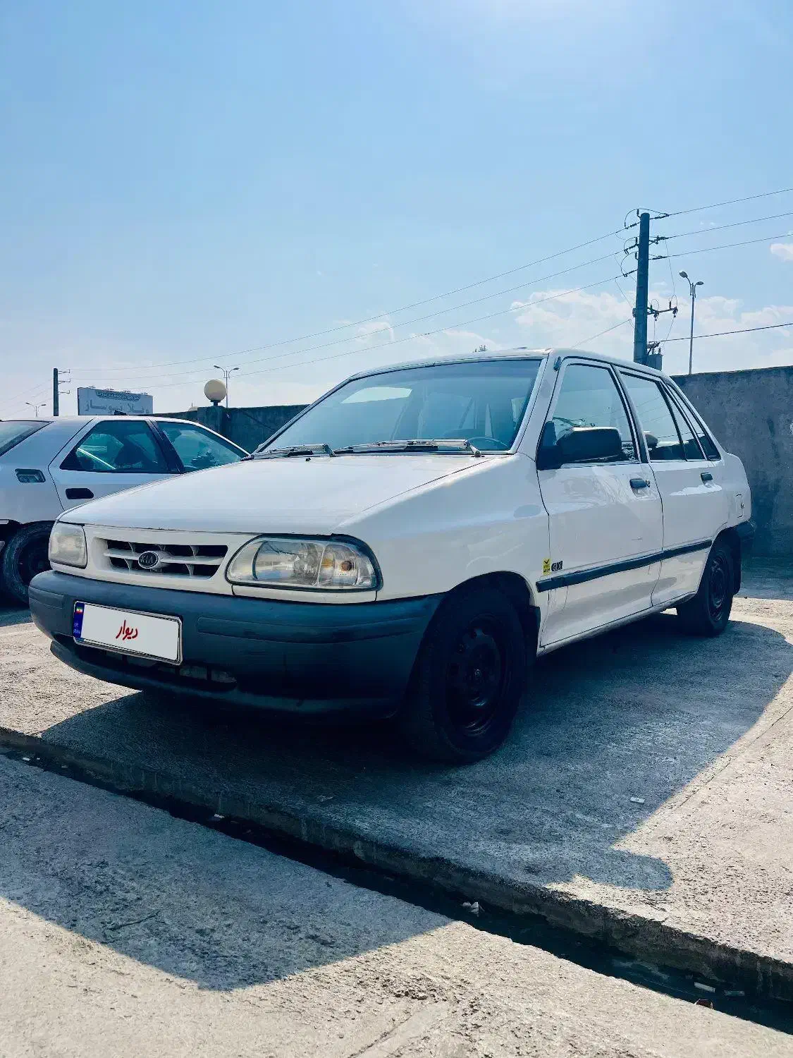 پراید مدل ۸۴ سفید|خودرو سواری و وانت|تنکابن, |دیوار