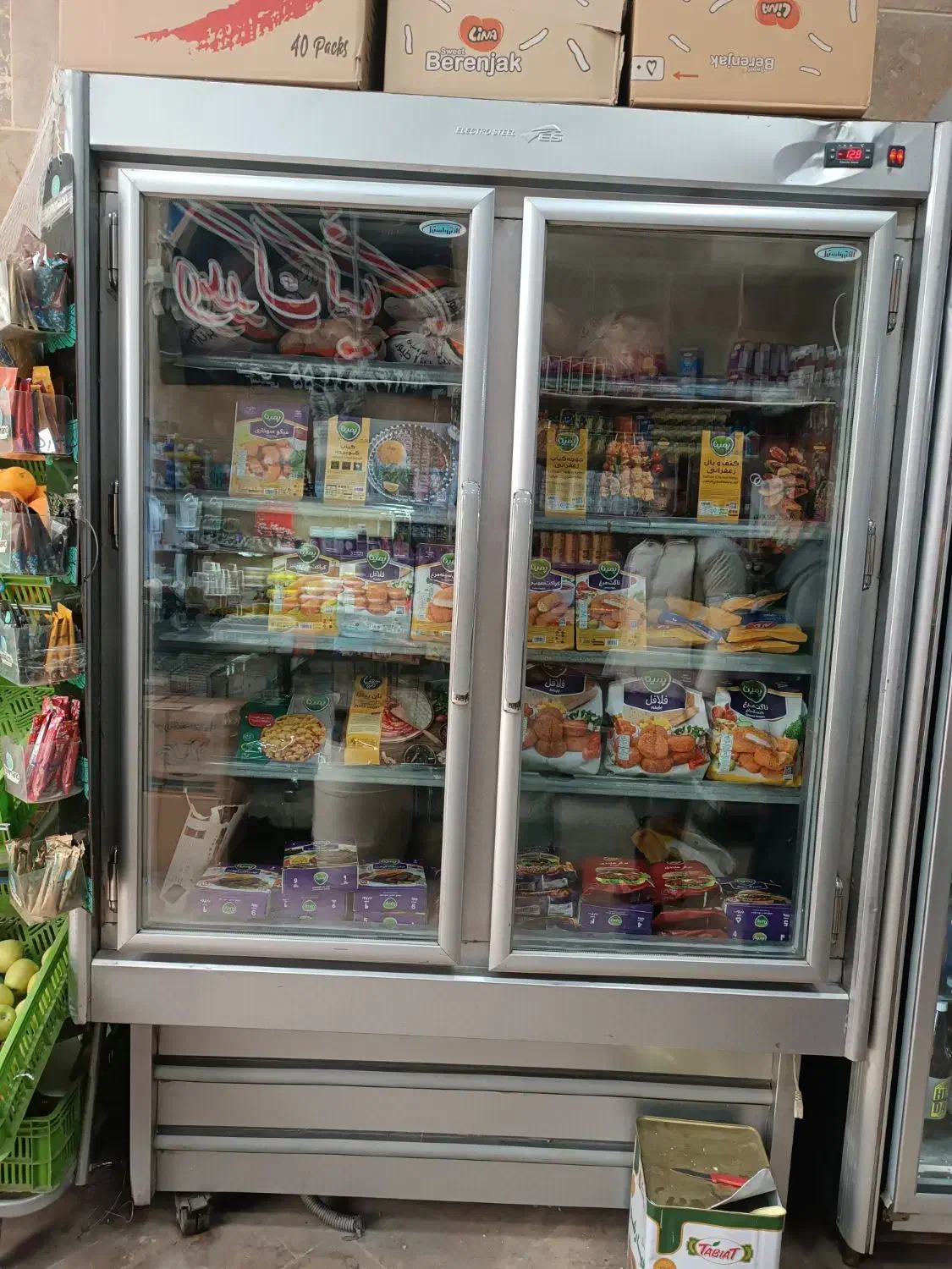 یخچال فریزر الکترواستیل بسیار جادار محکم|فروشگاه و مغازه|ورامین, شهرک صنعتی خیرآباد|دیوار