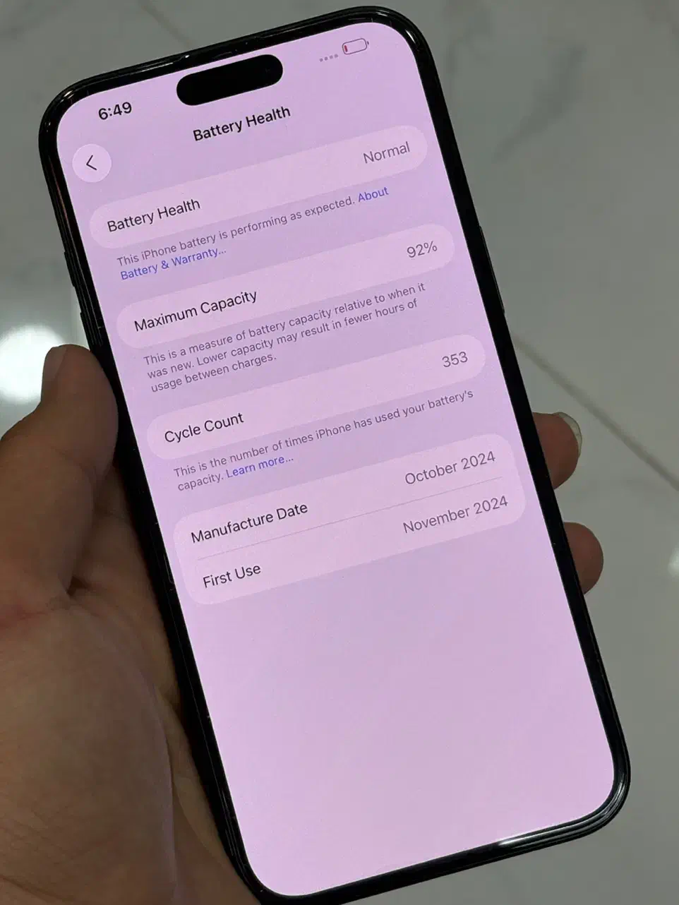 iPhone 16promax|موبایل|گرگان, |دیوار