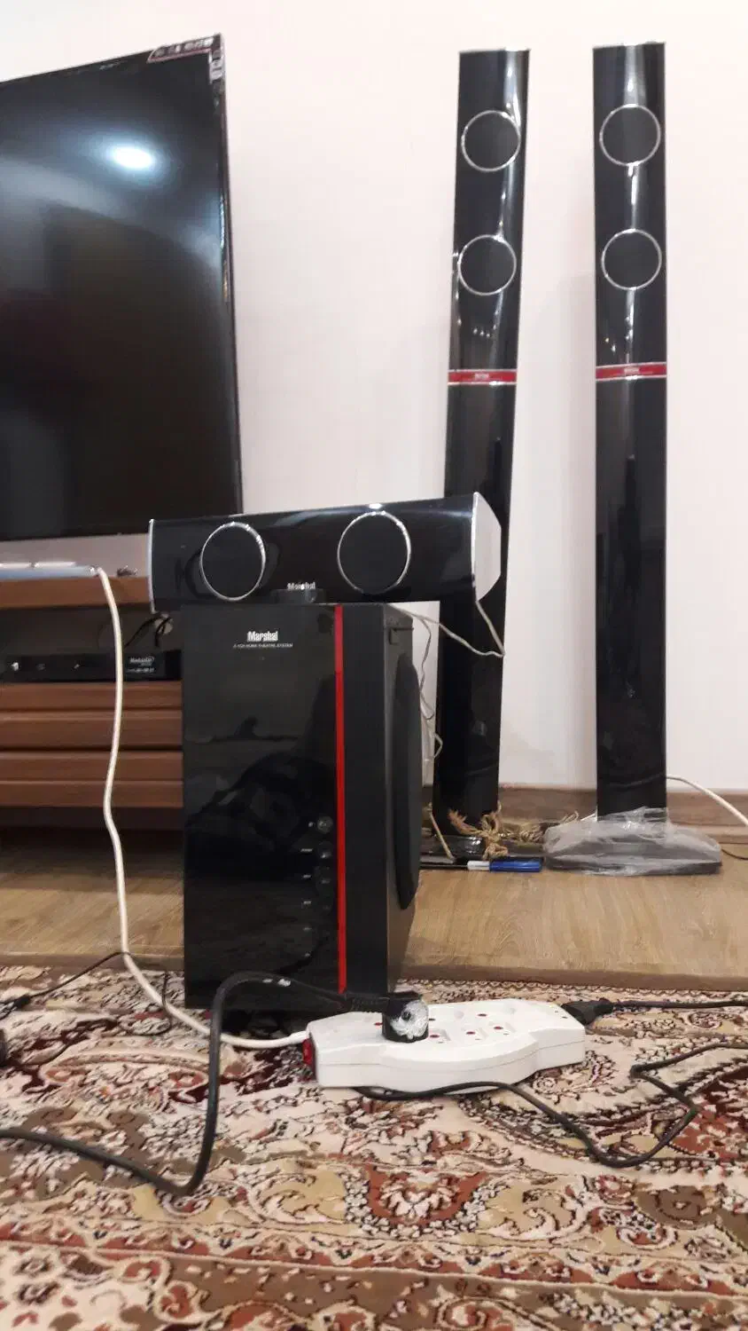 باند اسپیکر سینما خانواده|سیستم صوتی خانگی|قم, نخودی|دیوار