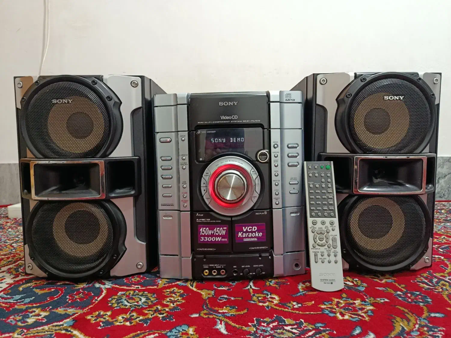 ضبط باند سونی قدیمی|سیستم صوتی خانگی|خرم‌آباد, |دیوار