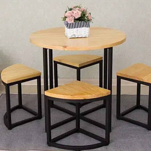 انواع صندلی و میز سفارشی چوب و فلز|مبلمان خانگی و میز عسلی|اصفهان, ولدان|دیوار