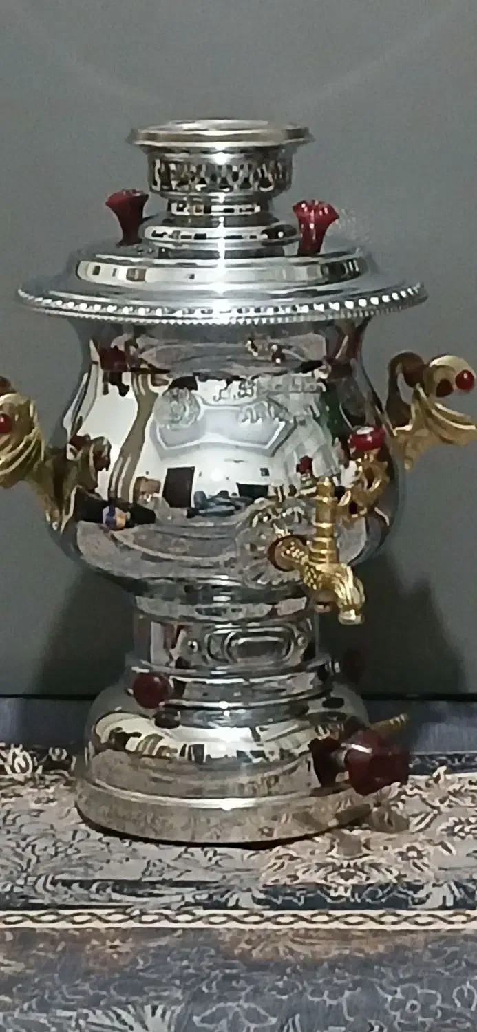 سماور گازی ۶ شش لیتری|سماور، چایساز، قهوهساز|تهران, مسعودیه|دیوار