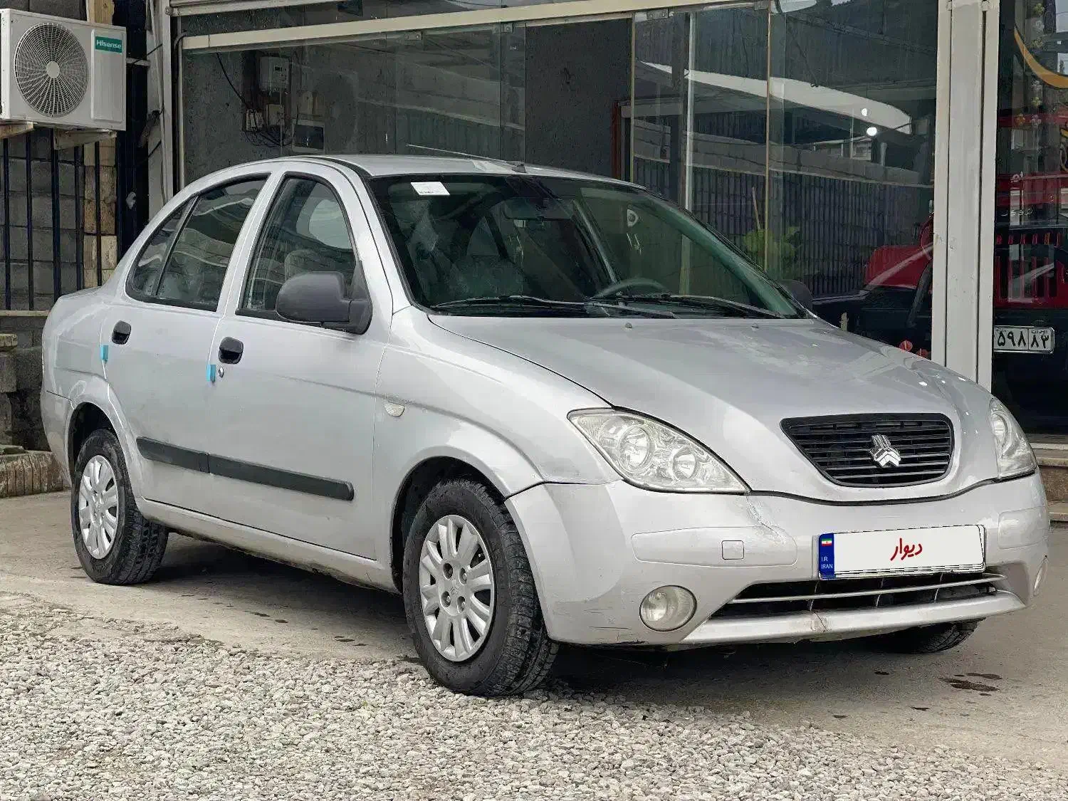 تیبا صندوق دار مدل ۱۳۹۵ دوگانه سوز دستی|خودرو سواری و وانت|تنکابن, |دیوار