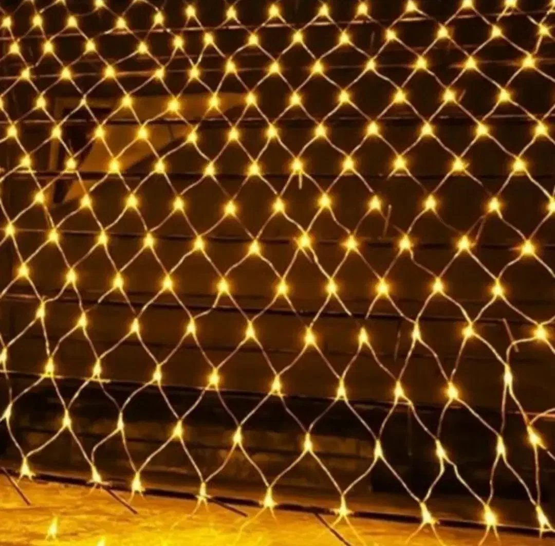 ریسه هفت رنگ توری|ریسه و چراغ تزئینی|اصفهان, جلالیه|دیوار