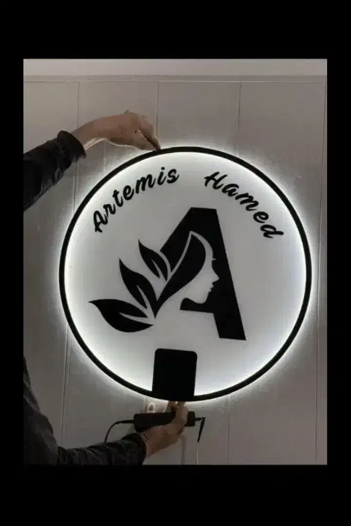 تابلو سازی نئون.چلنیوم .ال ای دی.|فروشگاه و مغازه|تربتحیدریه, اندیشه|دیوار