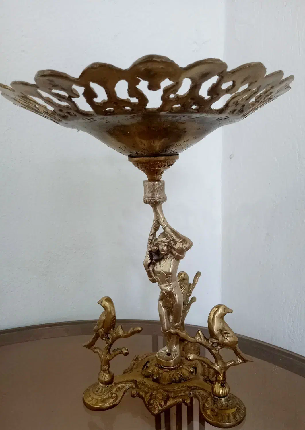 جا میوه‌ای تمام برنز|ظروف سرو و پذیرایی|رشت, حافظ آباد|دیوار